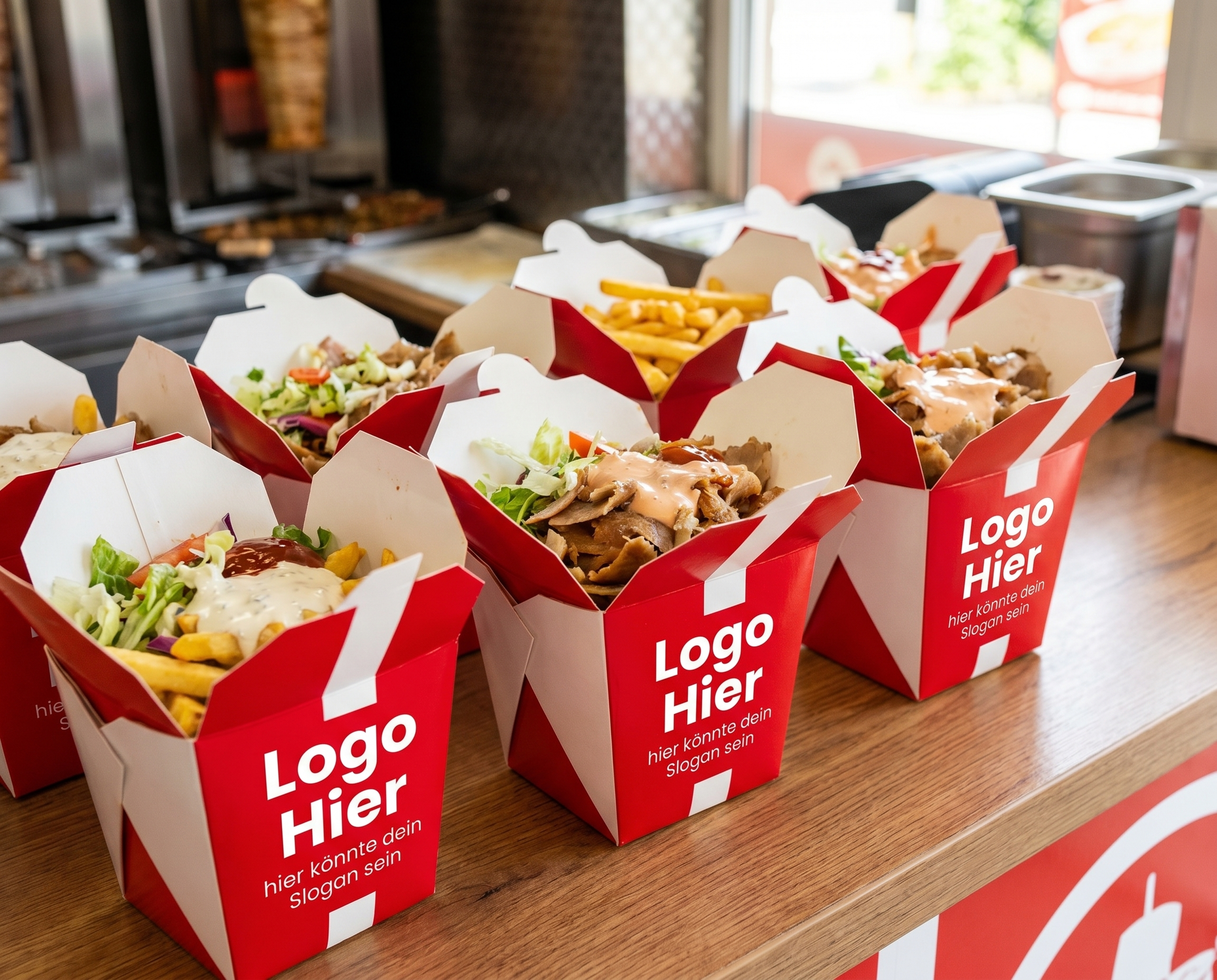Gastro-Verpackungslinie